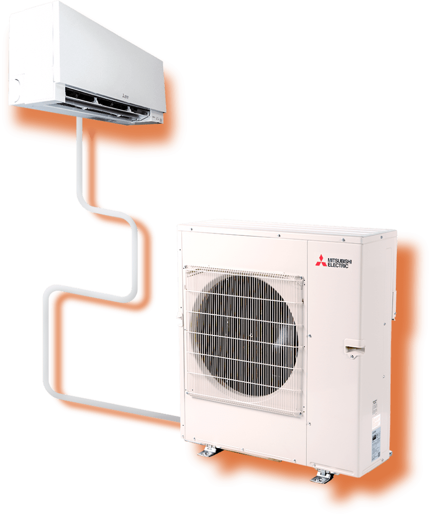 mitsubishi ductless air conditioning and heating systems